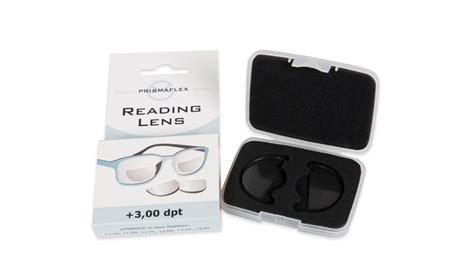 stick on readers lenses